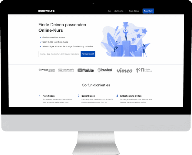 kurs welt website beispiel referenz
